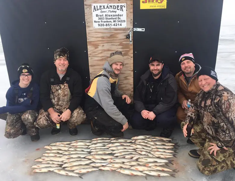 best ice fishing guide in sturgeon bay wi
