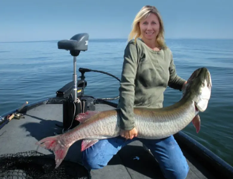 monster musky fishing guide green bay