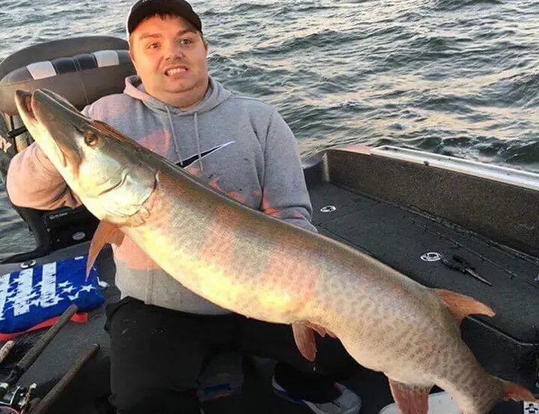 musky caught in green bay wi