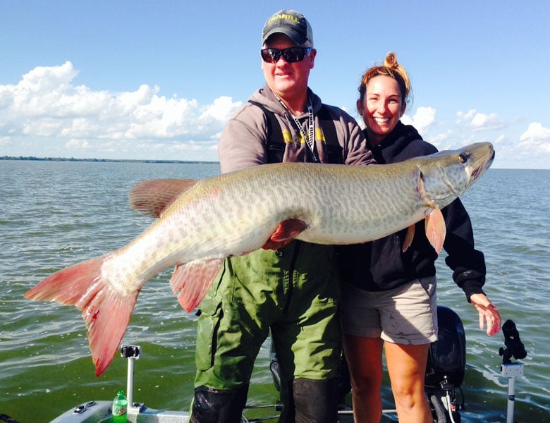 monster musky green bay with guide