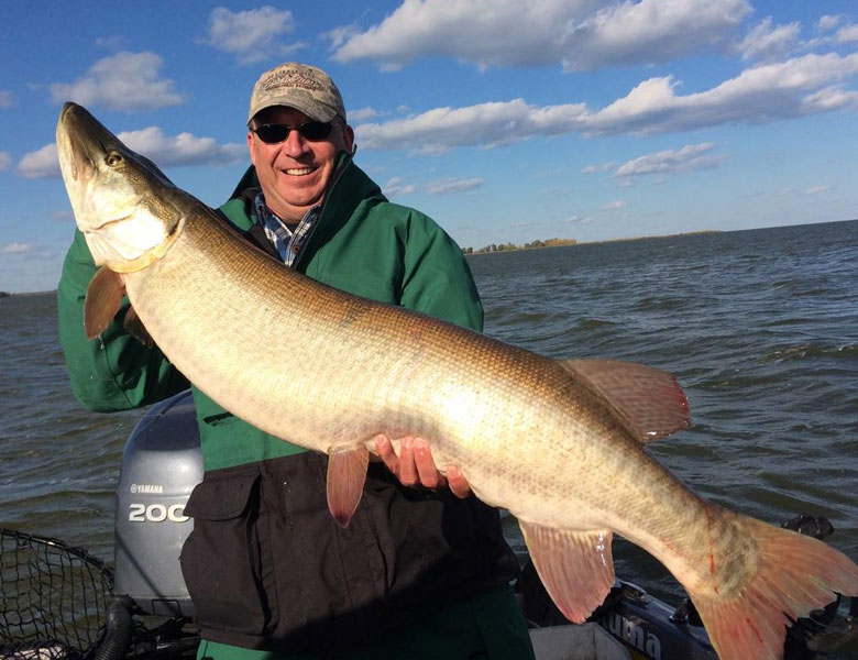 musky caught in green bay wi