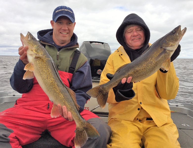 green bay walleyes with fishing guide